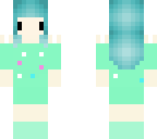 chibi mint girl