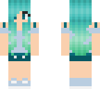 cute blue girl