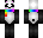 cute rainbow panda