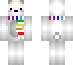 cute rainbow polarbear
