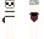 giant skeleton gray