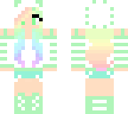 mint tiger girl