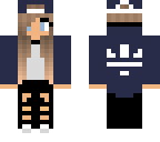 navy blue girl edit