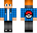 poke plaid boy