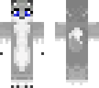 a really cute wolf