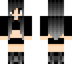 black grey girl