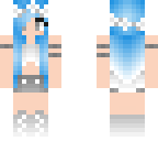 blue girl
