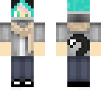 edit teal haired neko
