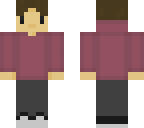 maroon hoodie