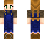 overalls and braids