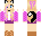 pink cat girl