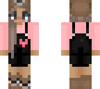 pink-red bear girl