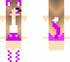 purple cat human