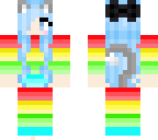 rainbow girl