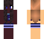 black swinsuit model