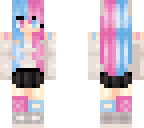 cotton candy anime girl