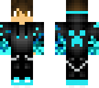 elemental ice boy with brown eyes