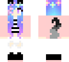 galaxy wolf girl