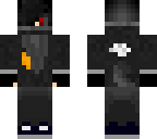 gothic werewolf in school uniform