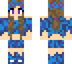 princess in blue