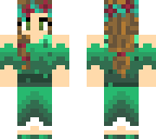 princess in green