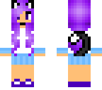 purple meif'wa schoolgirl