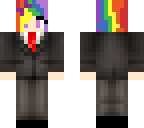 rainbow hair girl