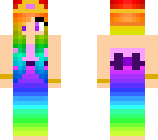 rainbow princess