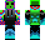 rainbow slime hoodie