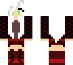white haird girl