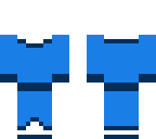 blue dress with blue rose base