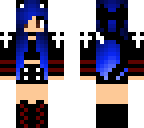 blue girl