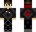 cute creeper boy famousplaysyt offical skin