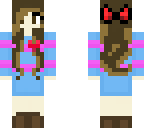 frisk with a bow