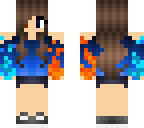 girl with fire powers