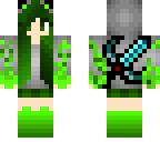 green fire girl
