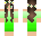 green summer dress
