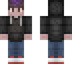 my new skin purple streak