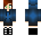 navy hoodie