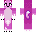 pink wolf girl
