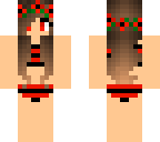 red bikini girl