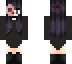 skull wolf cute girl