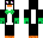 the penguin man green