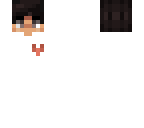 white heart onesie boy