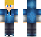 a edit blue hoodie