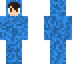 blue creeper onesie