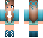 blue girl