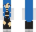 blue hair edit
