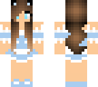 blue maid girl