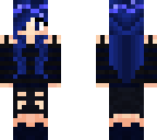 cute blue girl